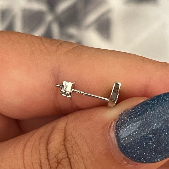 Rainbow Earrings Sterling Silver 925 - Picture 3 of 3